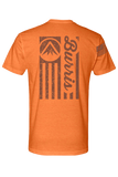 Classic Flag Tee - Orange