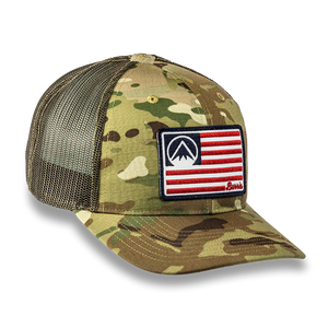 Camo Patriot Trucker Hat